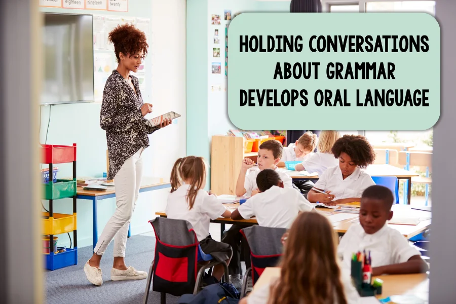 What are the Teaching Aids used for English Grammar for Teachers Course?