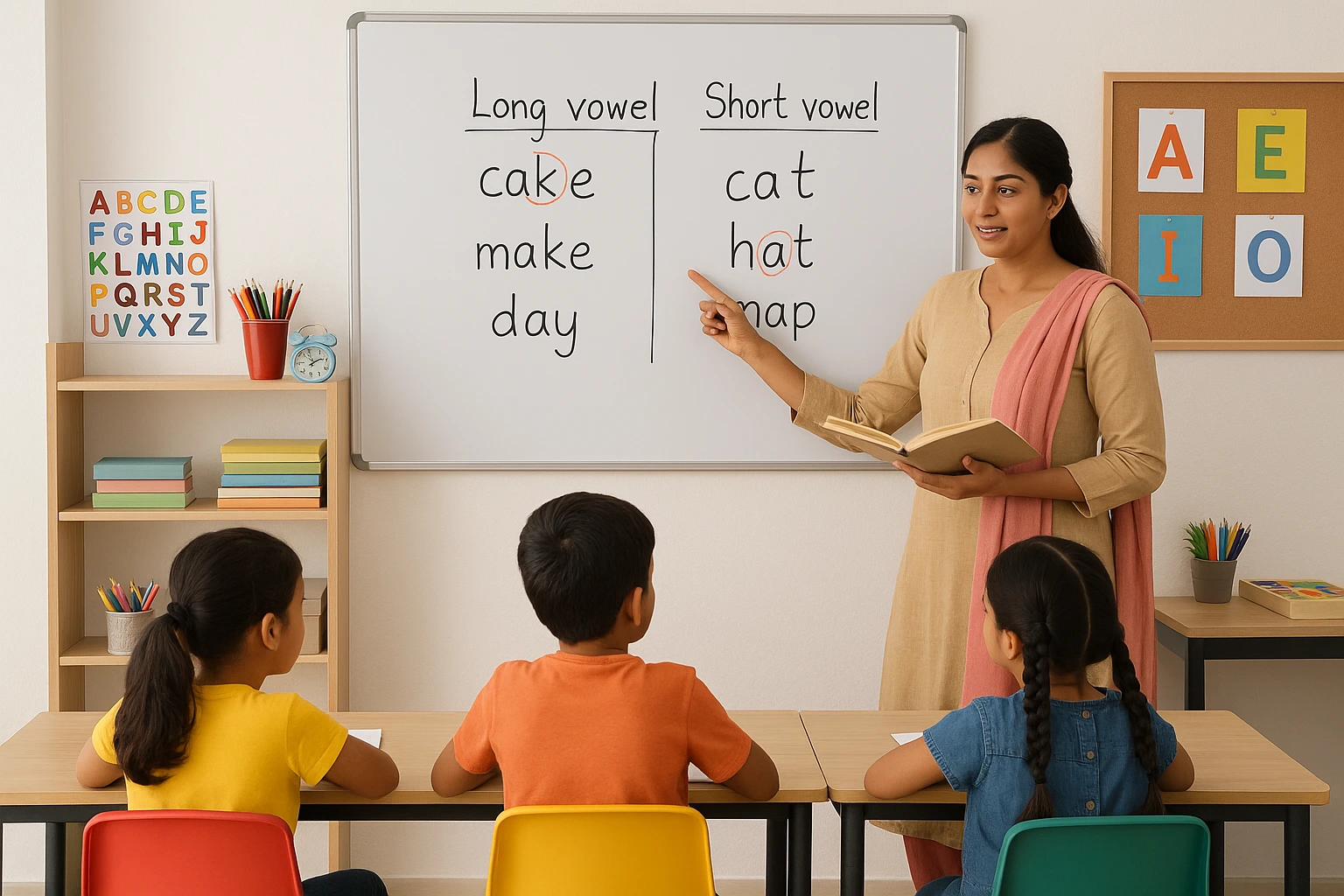 Phonetic Vowels with Examples