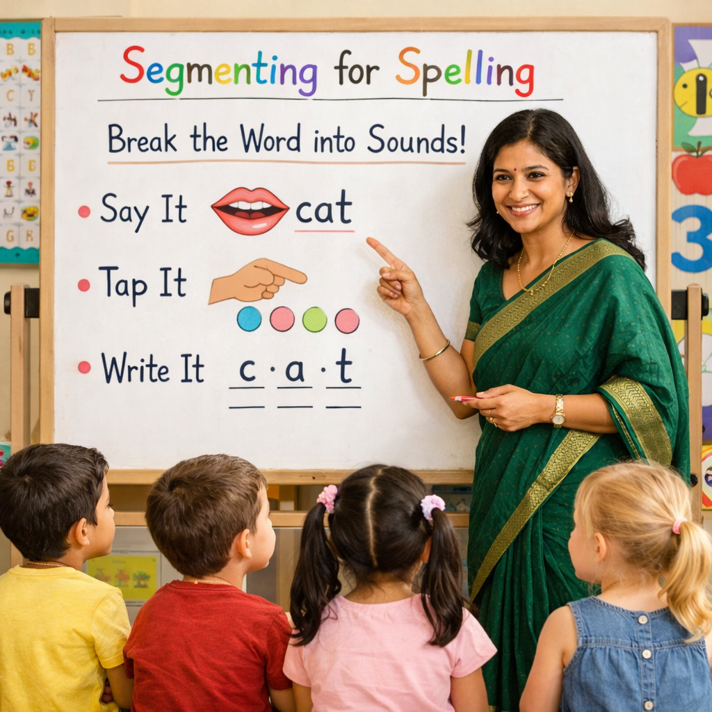 Step 3 – Segmenting for Spelling