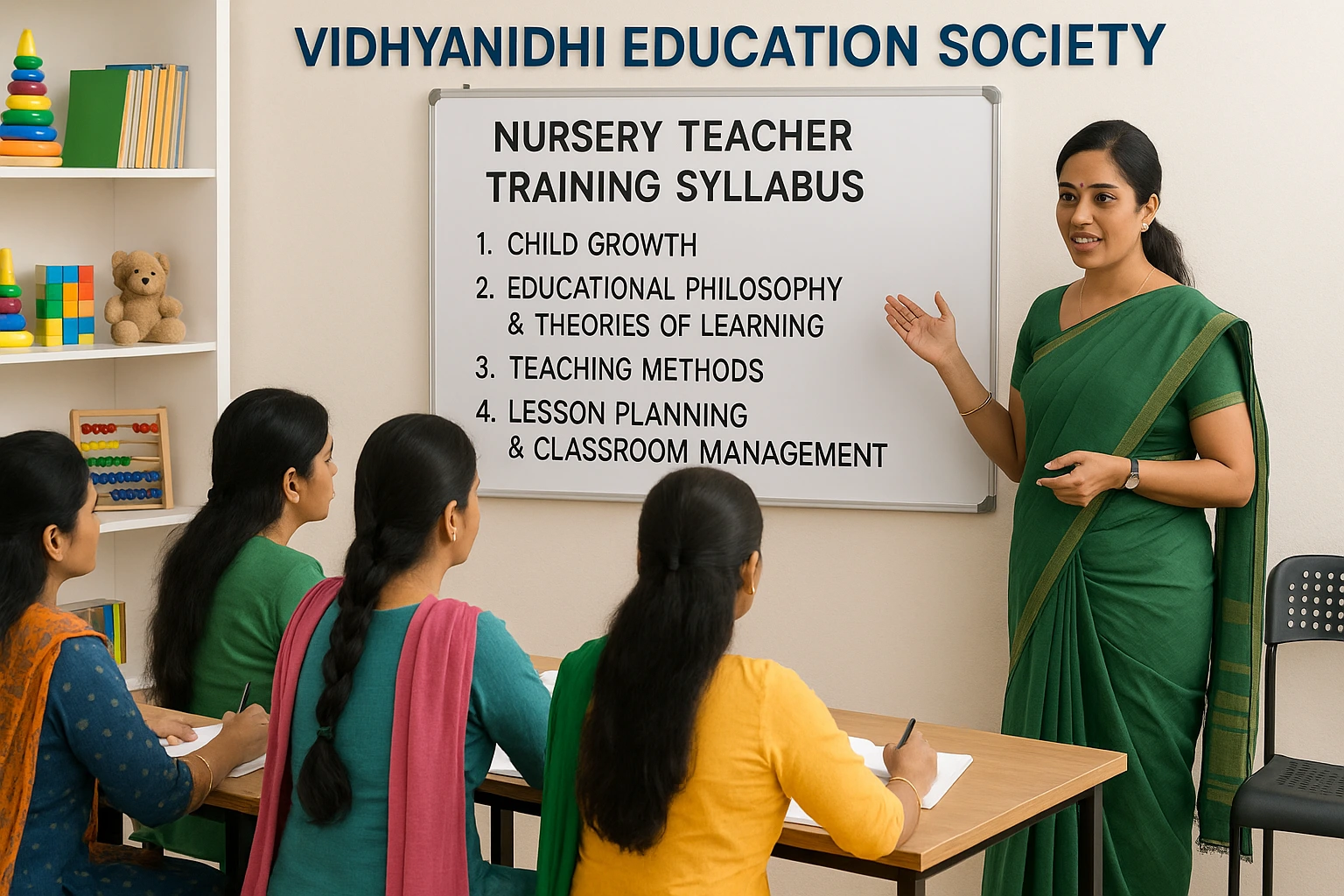 Job profile of A Nursery Teacher