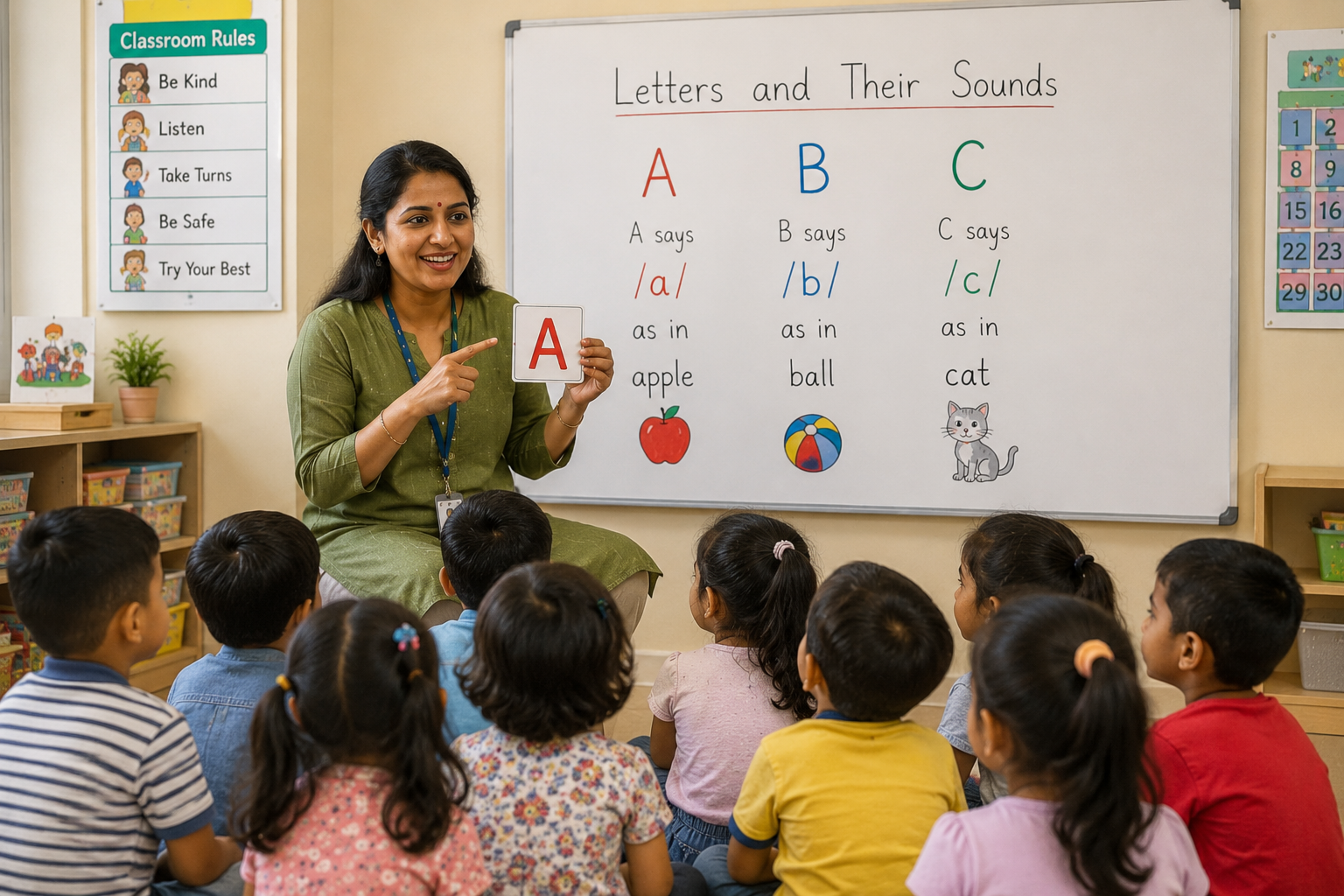 Introduce the Letters and Their Sounds