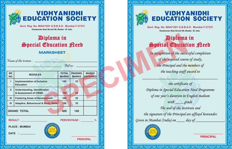 special-education-needs-certificate